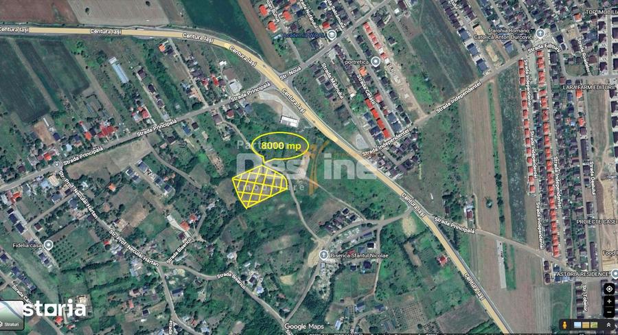 Teren compact intravilan 8000 mp vedere spre Lac, utilitati - 2