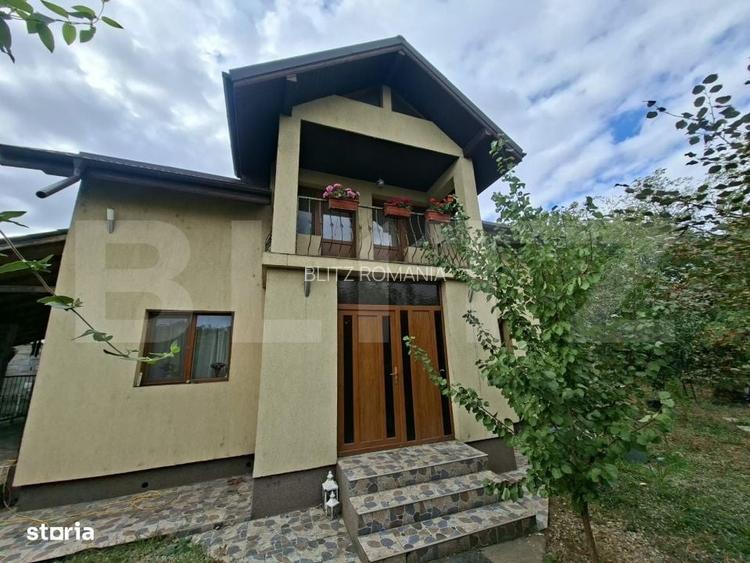 Casa P+M 187 m2, terasa generoasa, teren 467 mp