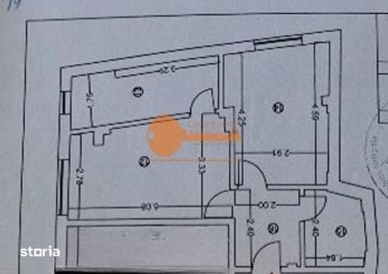 Apartament cu 2 camere în Crângași