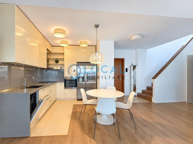 Apartament cu 3 camere semidecomandat, mobilat în Mărăști