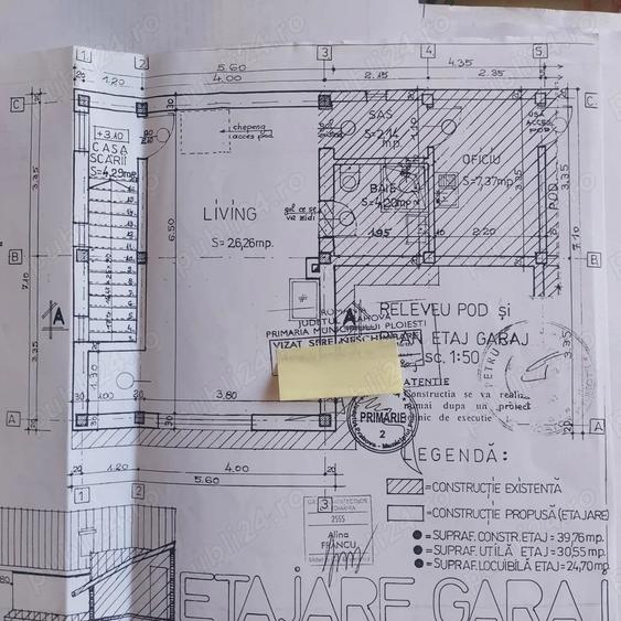 Ploiesti. zona ultracentrala Hotel Prahova, direct proprietar 265 mp utili, 613 mp teren - 7