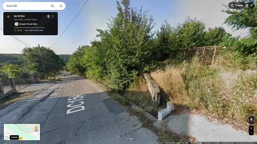 Teren de 10000 mp, în Gura Văii