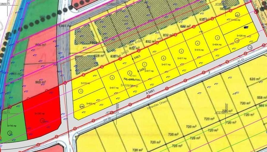Teren Construcții intravilan de 11000 mp, în Moșnița Nouă