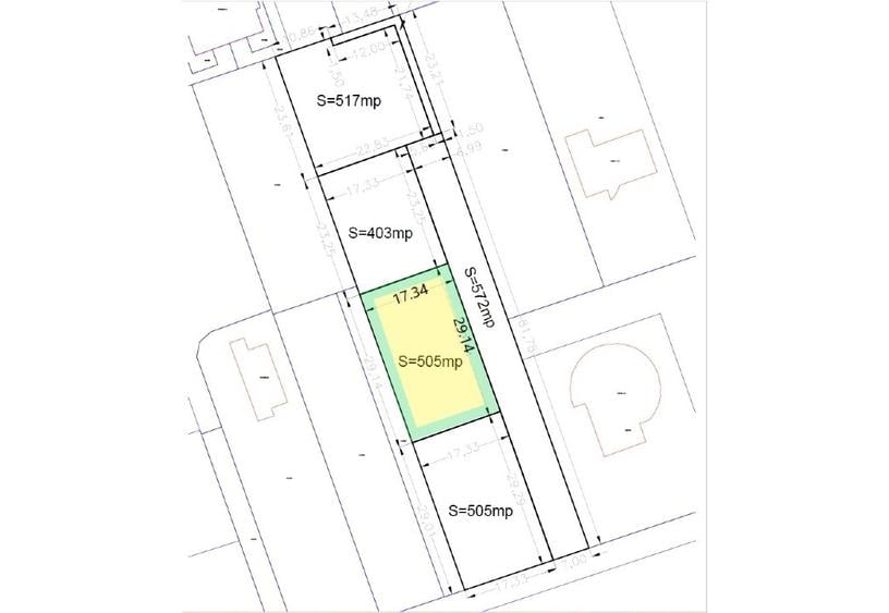 LOT teren exclusivist ( posibil constructie imediata casa ) - 2