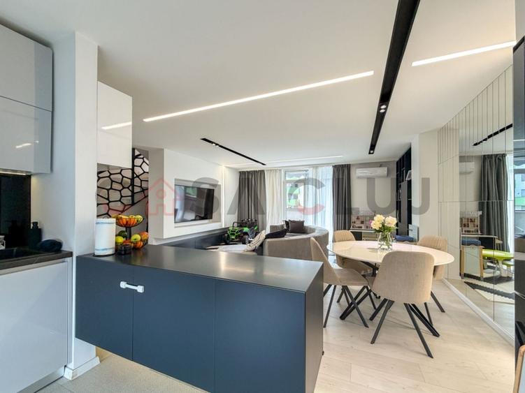 Apartament cu 4 camere semidecomandat, mobilat în Gheorgheni