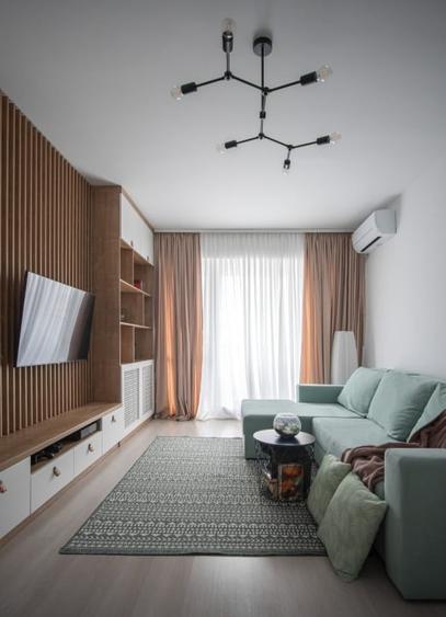 Apartament cu 2 camere decomandat, mobilat în Mihai Bravu