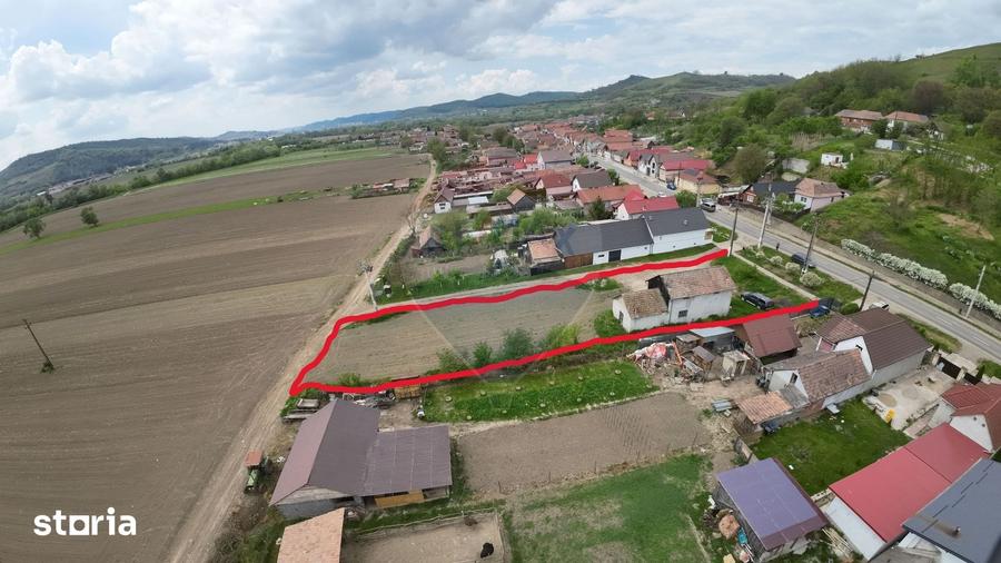 Teren de 1160 mp, în Dârlos