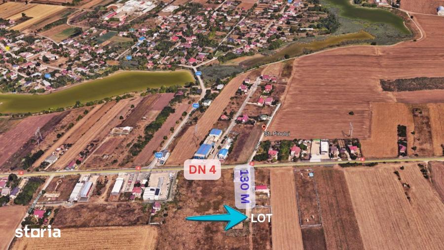 Lot pentru casa Frumusani Orasti. Plata in rate. - 3