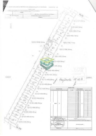 Teren Construcții intravilan de 460 mp, în Central