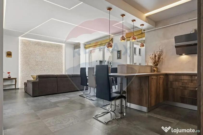 Apartament cu 2 camere semidecomandat în Centrul Civic