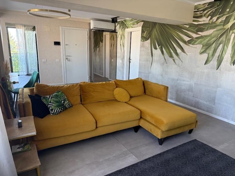Apartament cu 4 camere decomandat, mobilat în Brâncoveanu