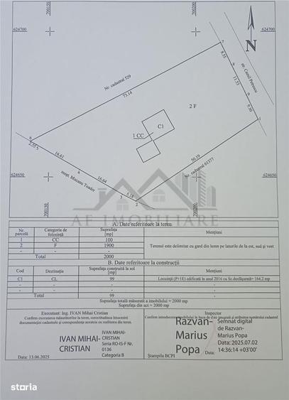 Casă cu 3 camere în Sticlăria
