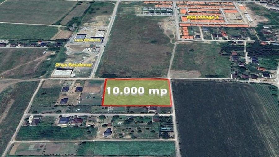 Teren Construcții intravilan de 10000 mp, în Vest