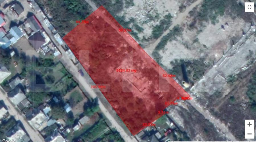 Teren Construcții intravilan de 5535 mp, în Sud