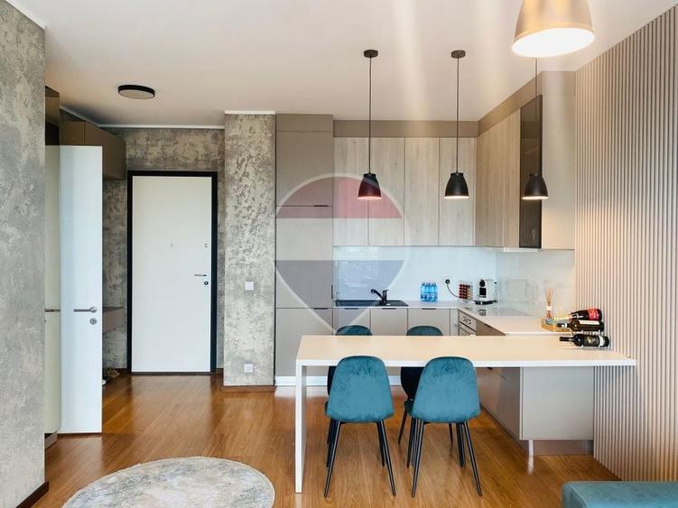 Apartament cu 2 camere decomandat, mobilat în Herăstrău