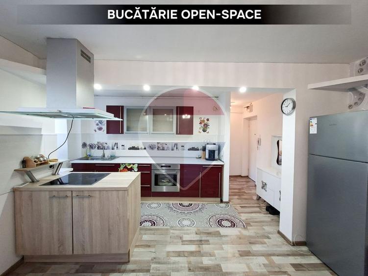 Apartament cu 3 camere decomandat, mobilat în Central