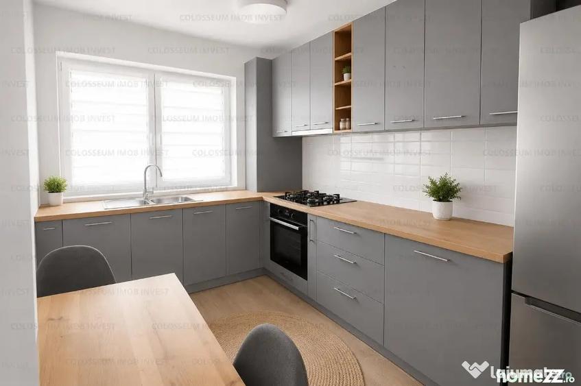 Apartament cu 2 camere decomandat în Sânpetru