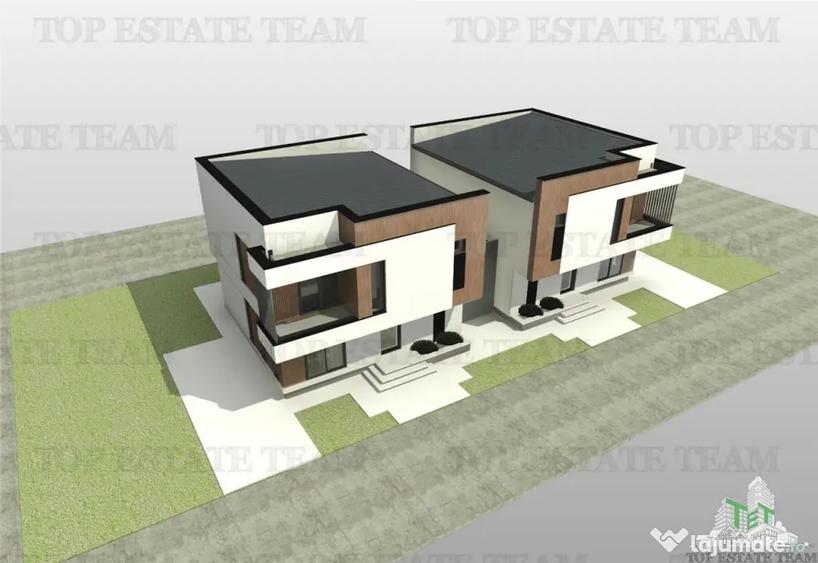 Casă cu 4 camere cu Teren 225 Mp în Chiajna