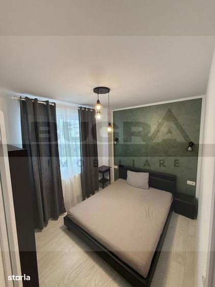 Apartament cu 2 camere semidecomandat în Chinteni