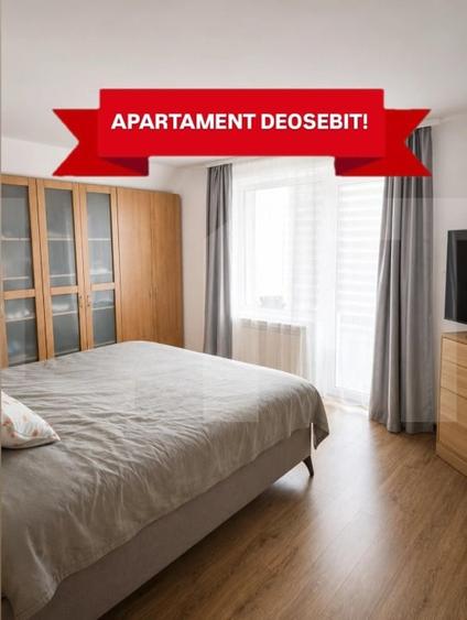Apartament cu 3 camere decomandat, mobilat în Moșnița Nouă