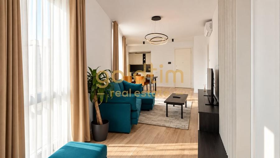 Apartament cu 2 camere decomandat, mobilat în Herăstrău