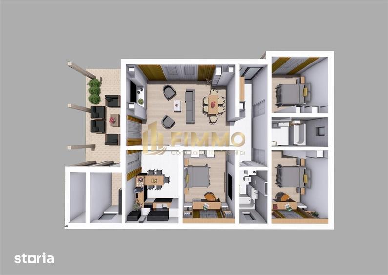 Casă cu 4 camere cu Teren 550 Mp în Burdujeni