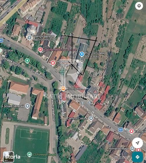 Spațiu comercial, de 575 mp, în Tileagd