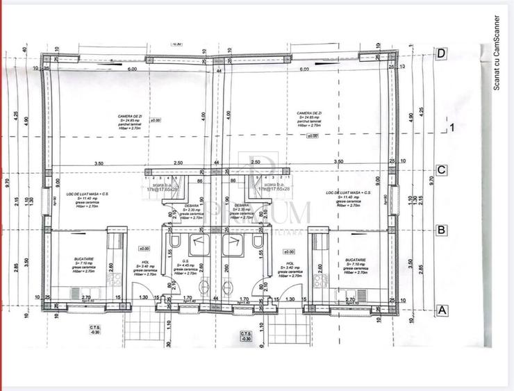 Casă cu 4 camere cu Teren 290 Mp în Central