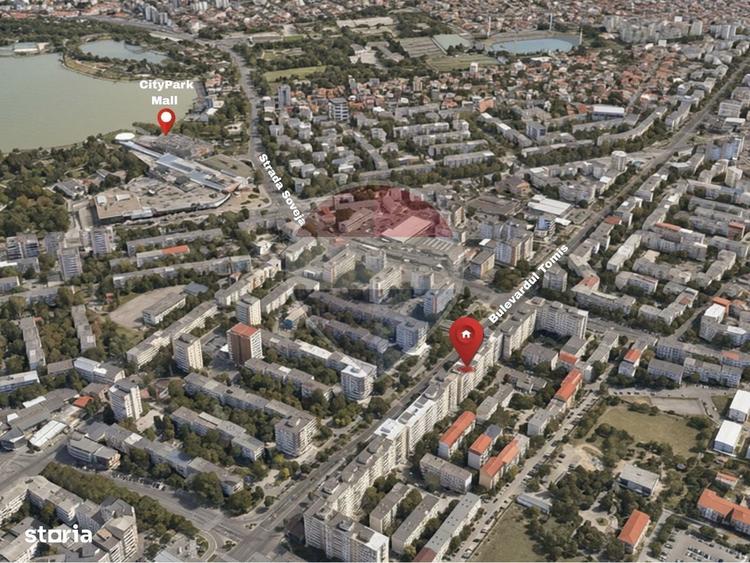 Apartament 2 Camere Decomandat | Zona Tomis III City Park M - 2