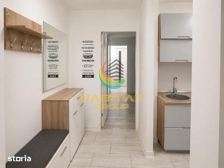 Apartament cu 2 camere semidecomandat în Giurgiului