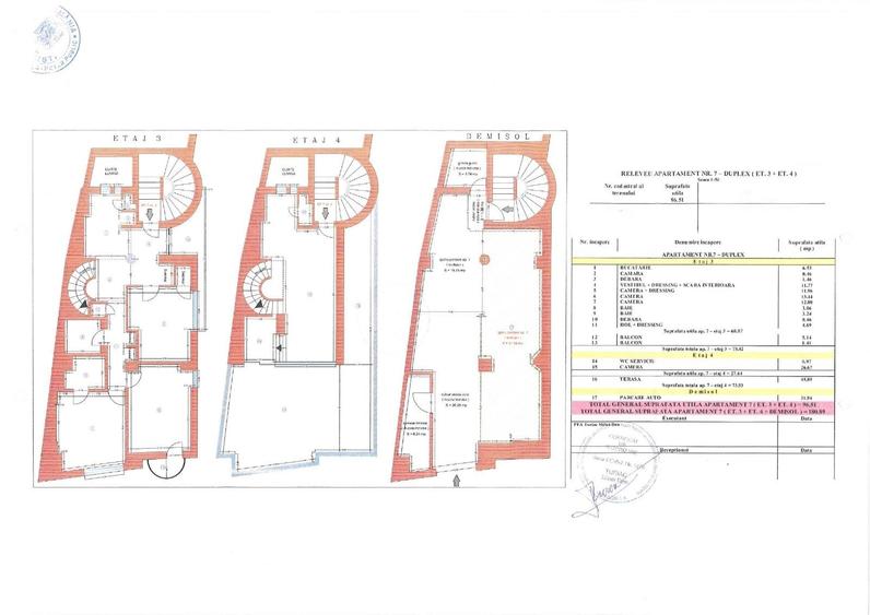 Apartament cu 4 camere decomandat, mobilat în Polonă