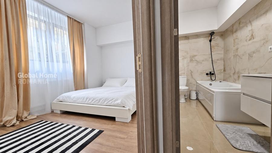 Apartament cu 3 camere decomandat, mobilat în Central