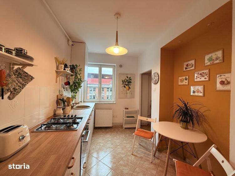 Apartament cu 2 camere decomandat, mobilat în Central — fotografia 3