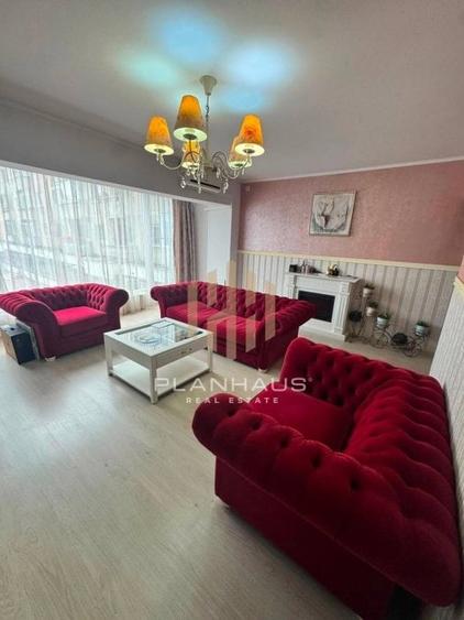 Apartament cu 3 camere decomandat, mobilat în Central
