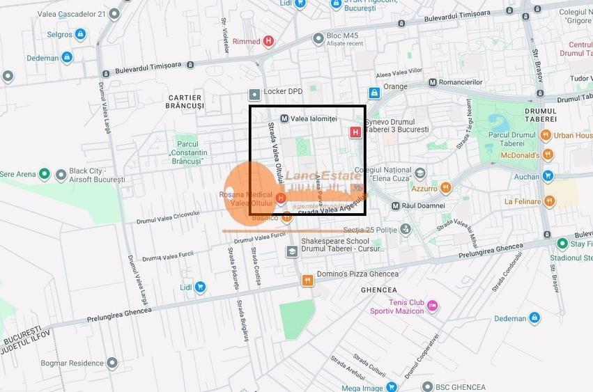 Apartament cu 3 camere decomandat în Drumul Taberei