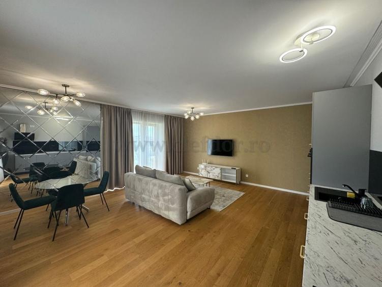 Apartament cu 2 camere semidecomandat, mobilat în Aviației