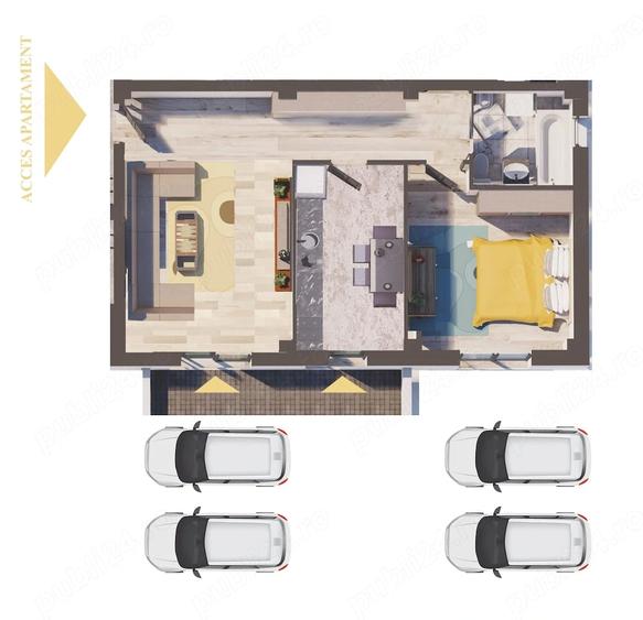 Apartament modern 2 camere partier tip casa PROPRIETAR COMISION 0% - 2