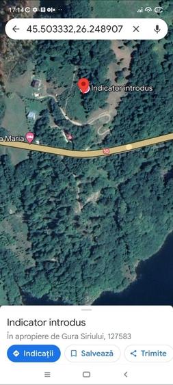 Teren de 700 mp, în Gura Siriului