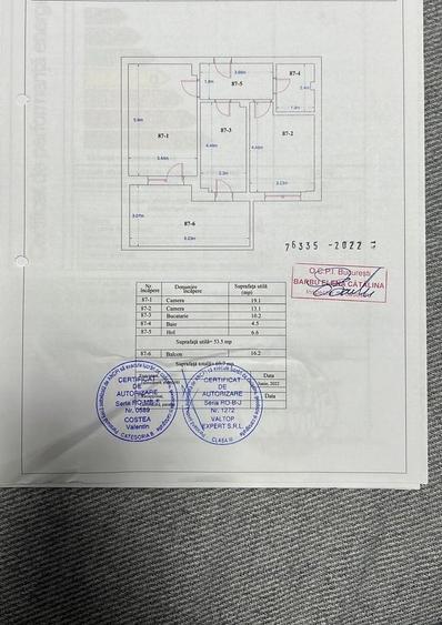 Apartament cu 2 camere decomandat în Titan