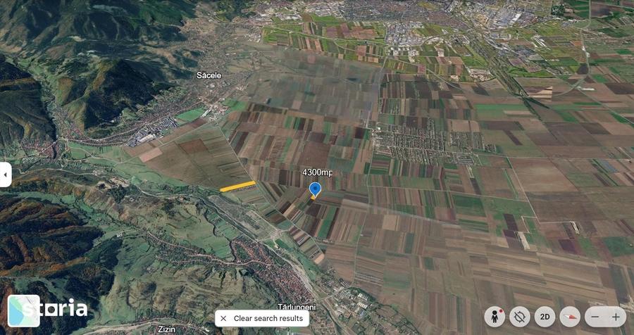 Teren extravilan de vanzare - 4300 mp - Tarlungeni, Brasov - 3
