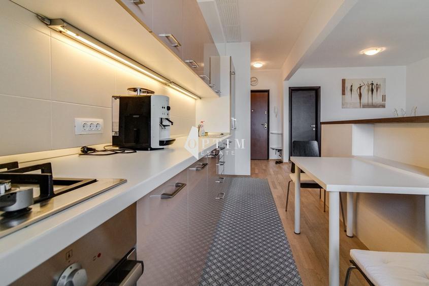 Apartament cu 2 camere semidecomandat, mobilat în Băneasa