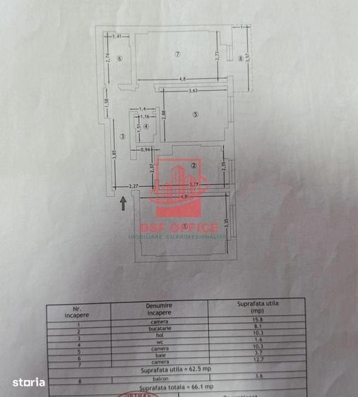 Apartament 3 camere D mobilat Zona Alpha Bank Pacurari - 9