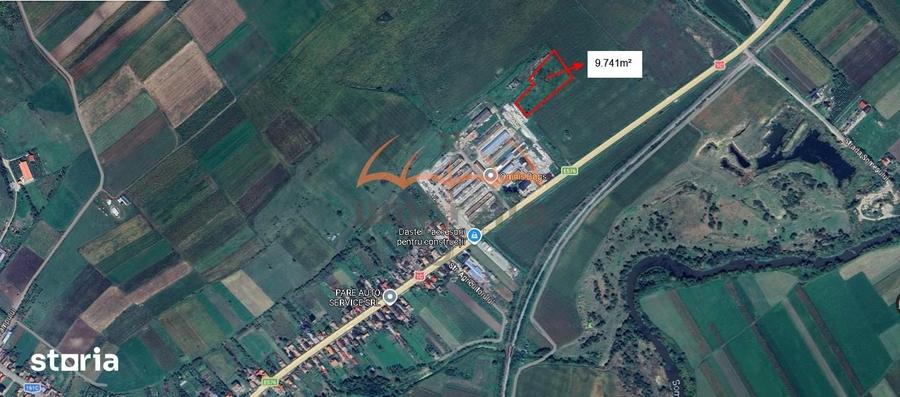 Teren de 9741 mp, în Iclod