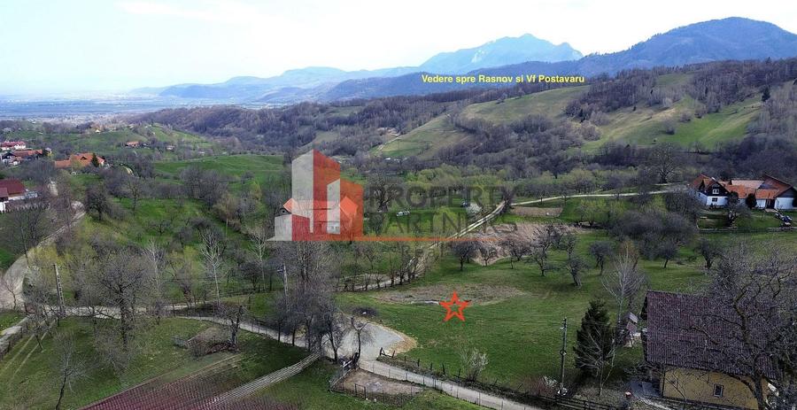 Teren Construcții intravilan de 2495 mp, în Bran
