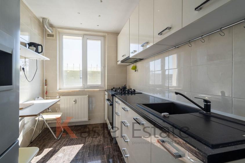 Apartament cu 3 camere semidecomandat, mobilat în Obor