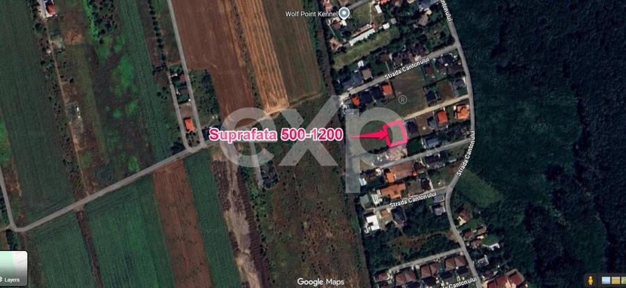 Teren Construcții intravilan de 500 mp, în Corbeanca