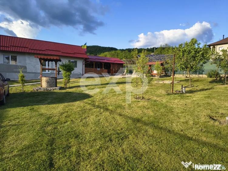 Casă cu 3 camere cu Teren 1071 Mp în Brădetu
