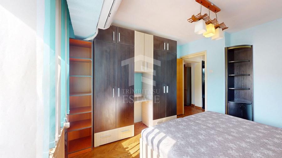 Apartament cu 3 camere decomandat, mobilat în Decebal