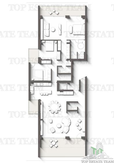 Apartament cu 4 camere în Central