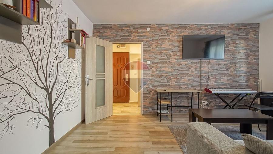 Apartament cu 2 camere semidecomandat în Florilor